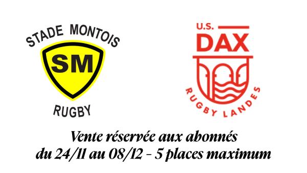 SMR / DAX - Vente réservée aux abonnés du 24/11 au 08/12